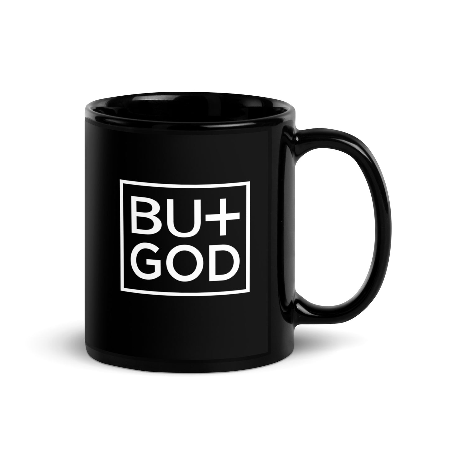 But God Black Mug